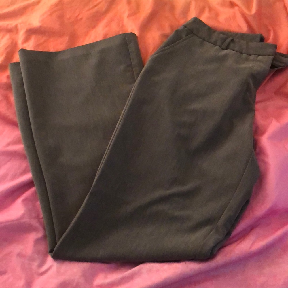 Gray dress pants